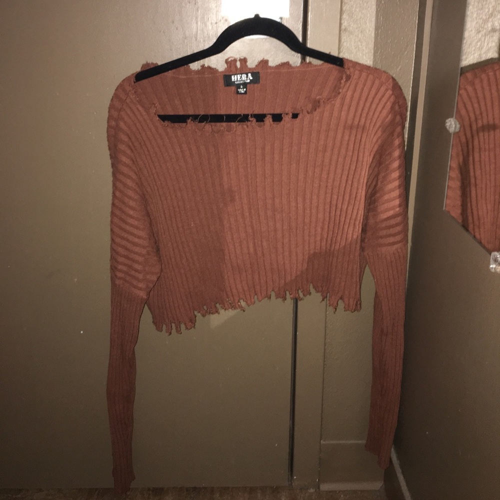 Cropped sweater